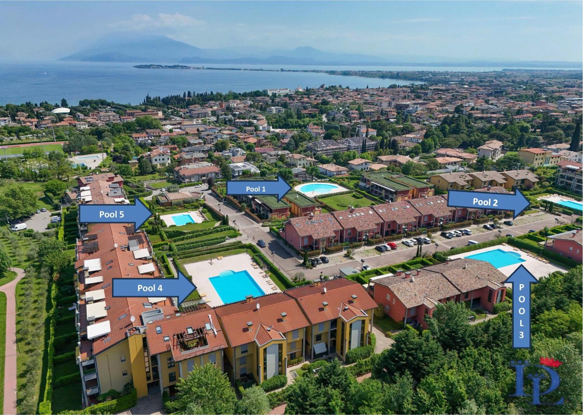 Desenzanoloft Official Partner Marriott Homes & Villas -Butterfly And 5 Pools Family Apartment Дезенцано-дель-Гарда Екстер'єр фото