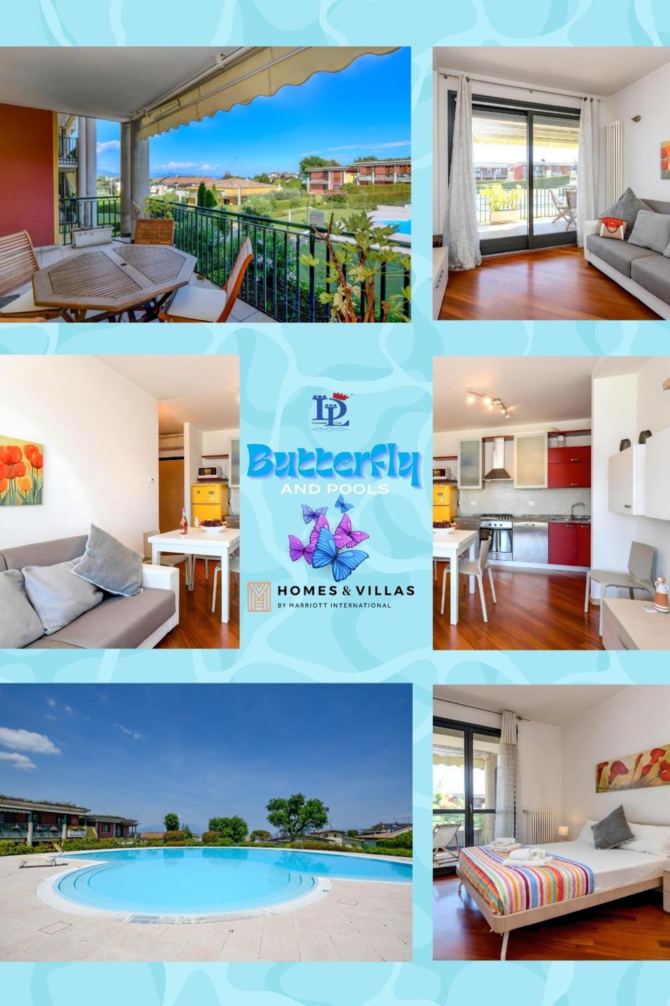 Desenzanoloft Official Partner Marriott Homes & Villas -Butterfly And 5 Pools Family Apartment Дезенцано-дель-Гарда Екстер'єр фото